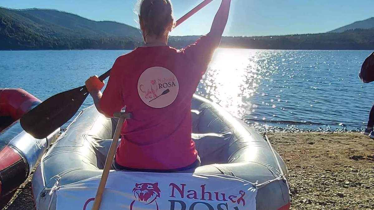 La asociación civil Nahuel Rosa alista la regata en Bariloche. Fuente: (Twitter)