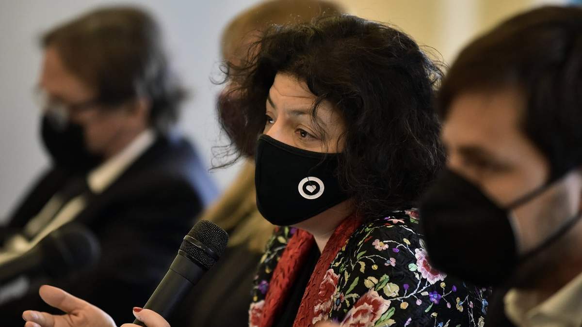 La ministra de Salud de la Nación, Carla Vizzotti. Fuente: (Twitter)