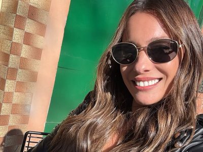 Pampita se anima al total black con guiños glam y actitud rockera
