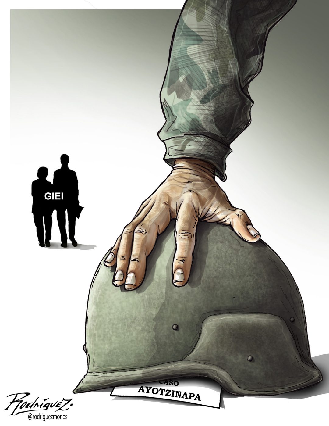 Cartón Rodríguez La despedida1