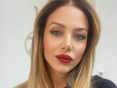 Evangelina Anderson marcó la última tendencia con sus originales microbikinis