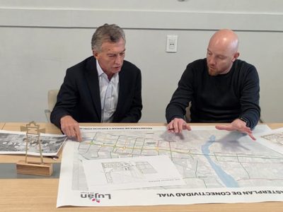 Gira del PRO: Pradines buscó a Macri y se lo llevó a ver a Allasino