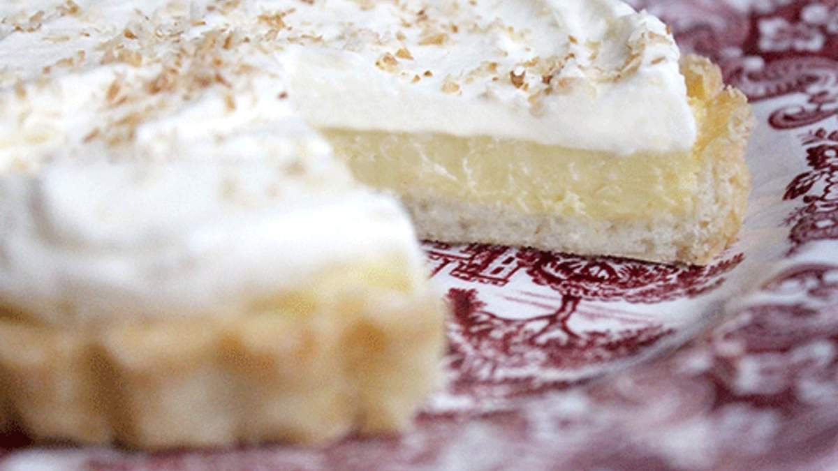 Tarta flan de coco. Fuente: (Intagram)