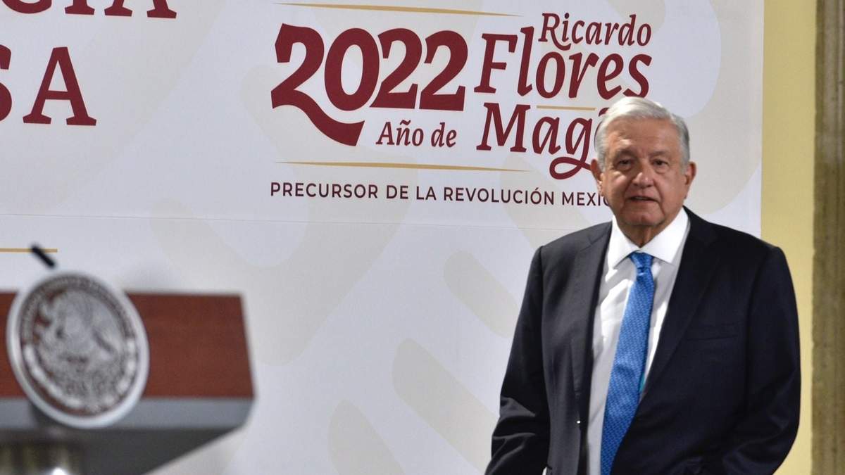 El presidente López Obrador