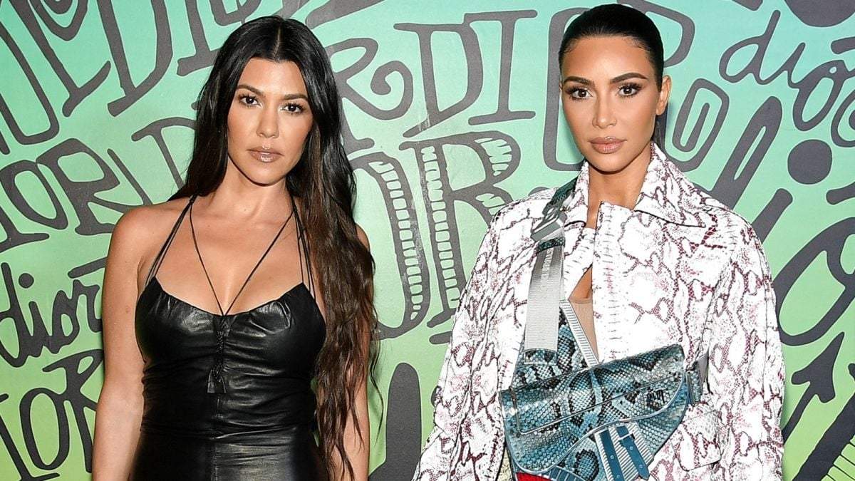 Kourtney y Kim Kardashian. Fuente: (Instagram).