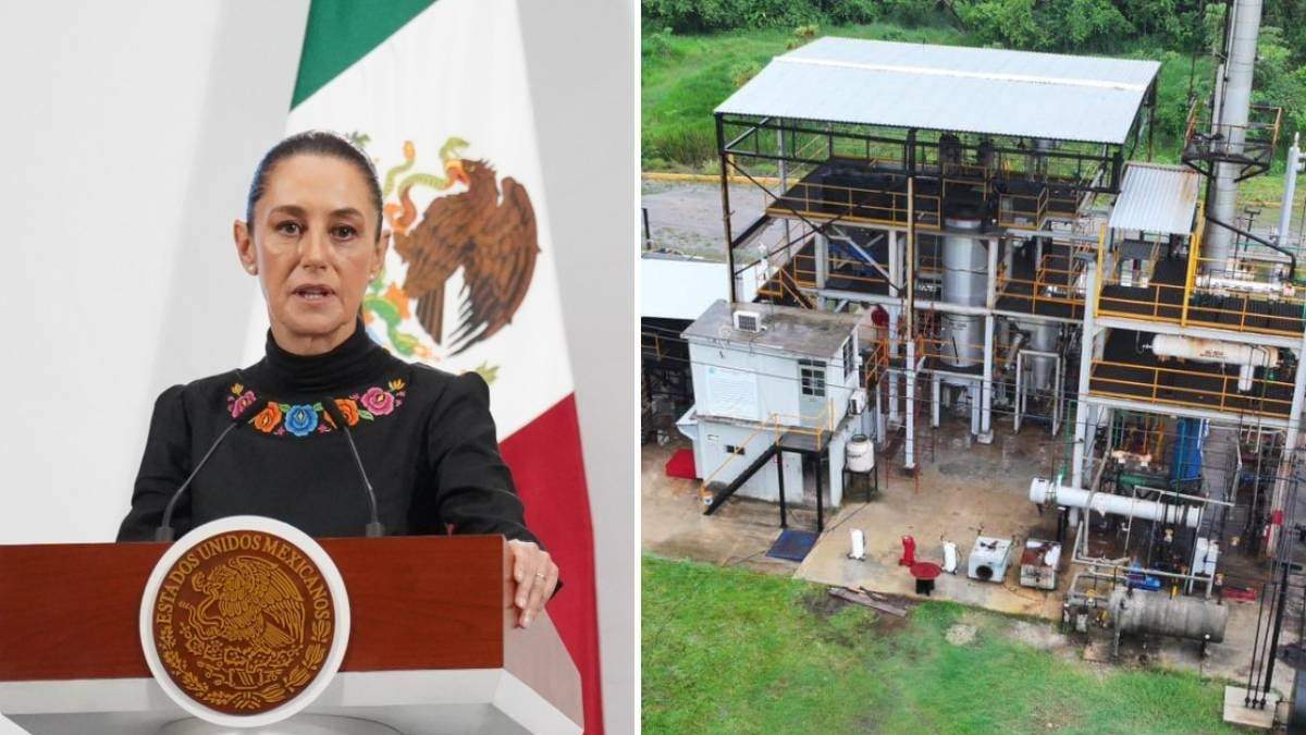 La presidenta Claudia Sheinbaum habló sobre la "mini refinería" clandestina