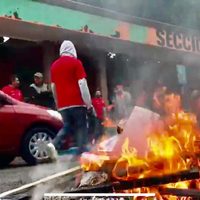Denuncian que simpatizantes de Gómez Urrutia tomaron por la fuerza sección sindical