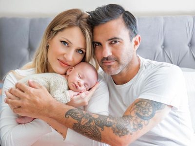 Mica Viciconte, Fabián Cubero y Luca tuvieron una salida muy especial