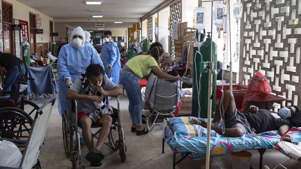 Los hospitales amazónicos peruanos en crisis. Fuente: (Twitter)