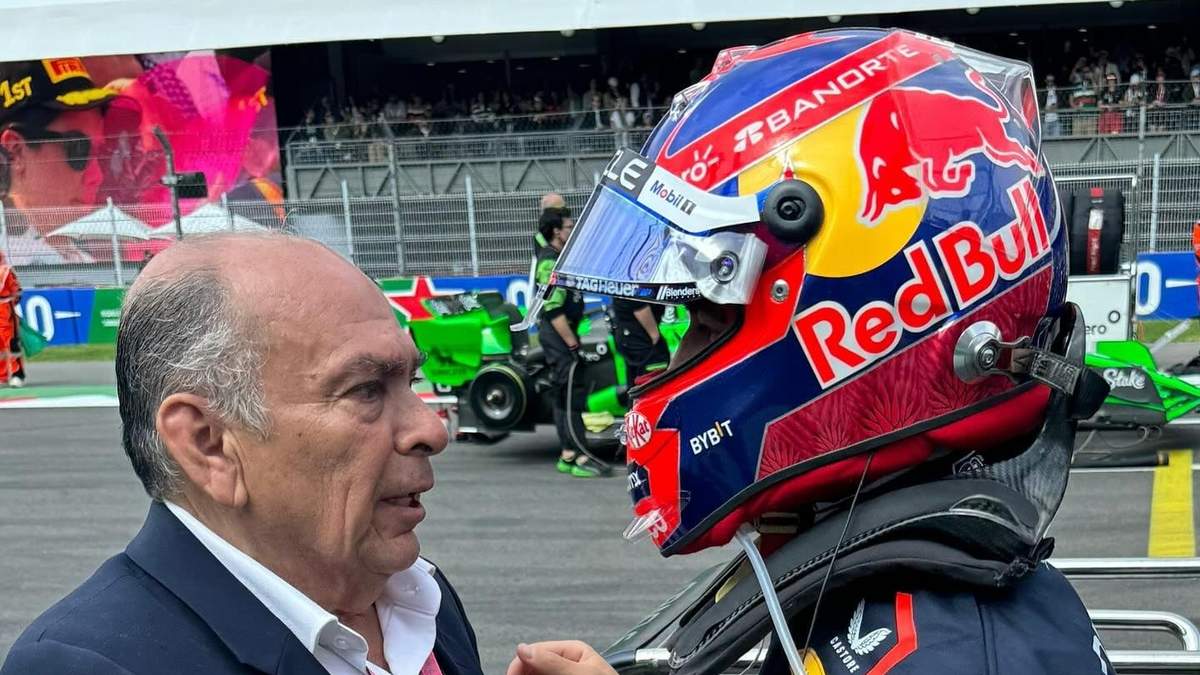 Checo Pérez. Fuente: (X)