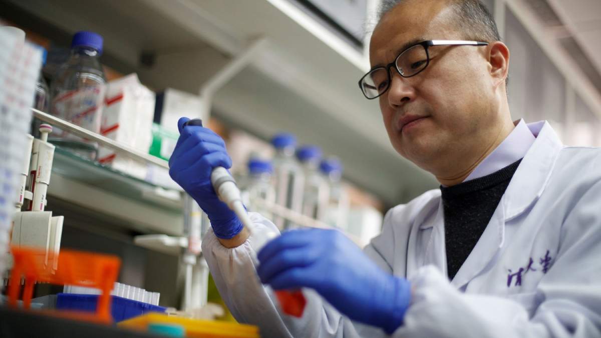 Zhang Linqi, investigador de la Universidad Tsinghua en Pekín. Fuente: (Twitter)