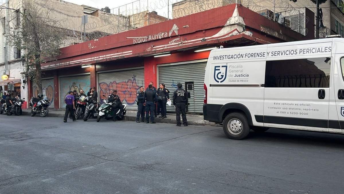 Sitio donde fue asesinado el guardia de seguridad