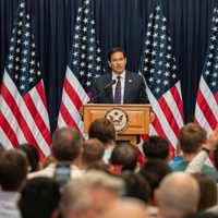 Marco Rubio asegura que la frontera de EU "no comienza en Texas y México, sino mucho antes"
