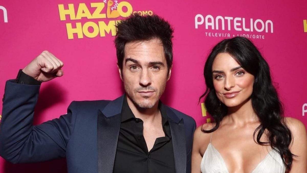 Mauricio Ochmann  y Aislinn Derbez. Fuente: (Instagram).