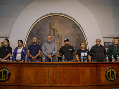 Anuncian un paro general contra el Gobierno Nacional antes del 10 de abril