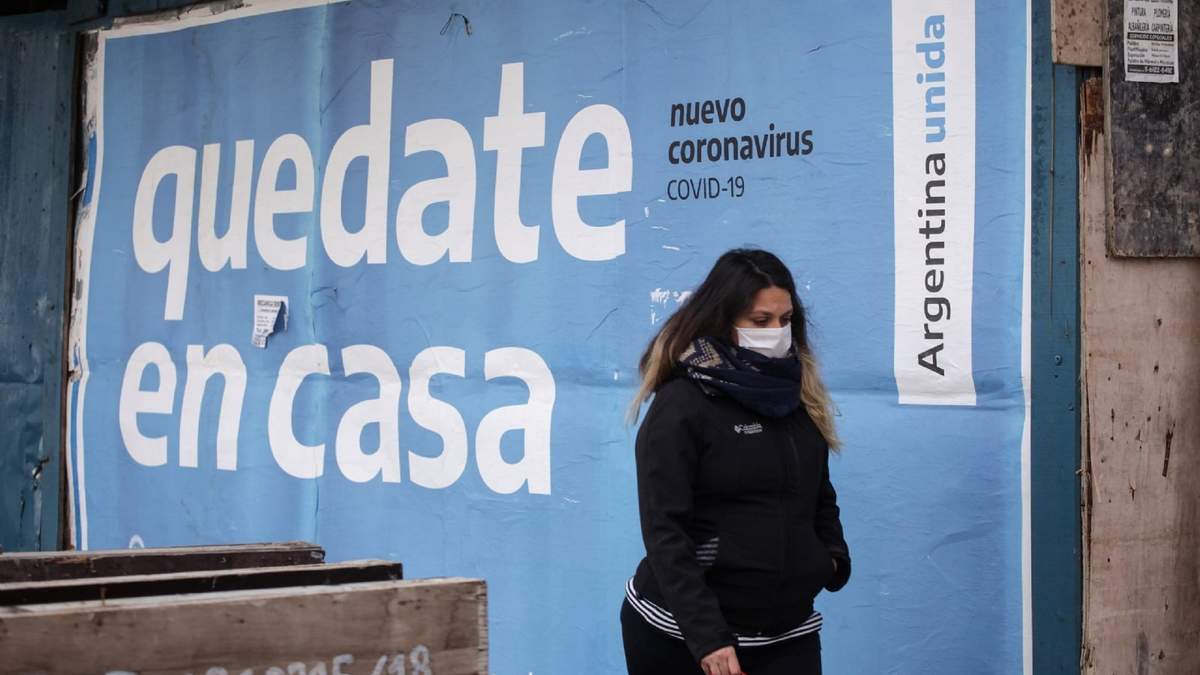 Coronavirus en Argentina. Fuente: (Twitter)