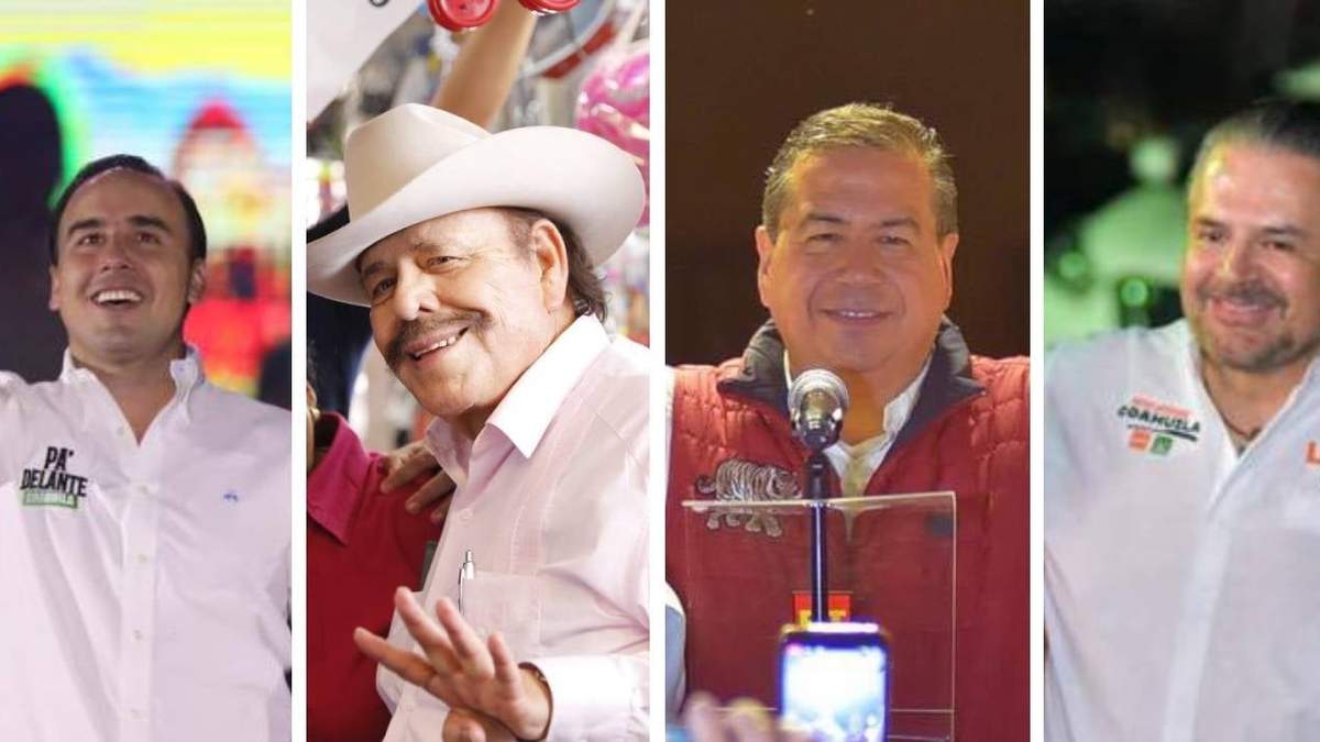 Manolo Jiménez, Armando Guadiana, Ricardo Mejía y Lenin Pérez van por la gubernatura de Coahuila