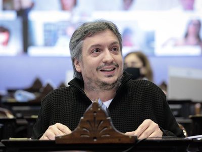 “Es una gran jornada”: Máximo Kirchner calificó la participación de los electores en las PASO