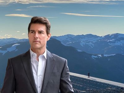 Una locura: el video viral de Tom Cruise volando por los aires en “Misión Imposible 7”