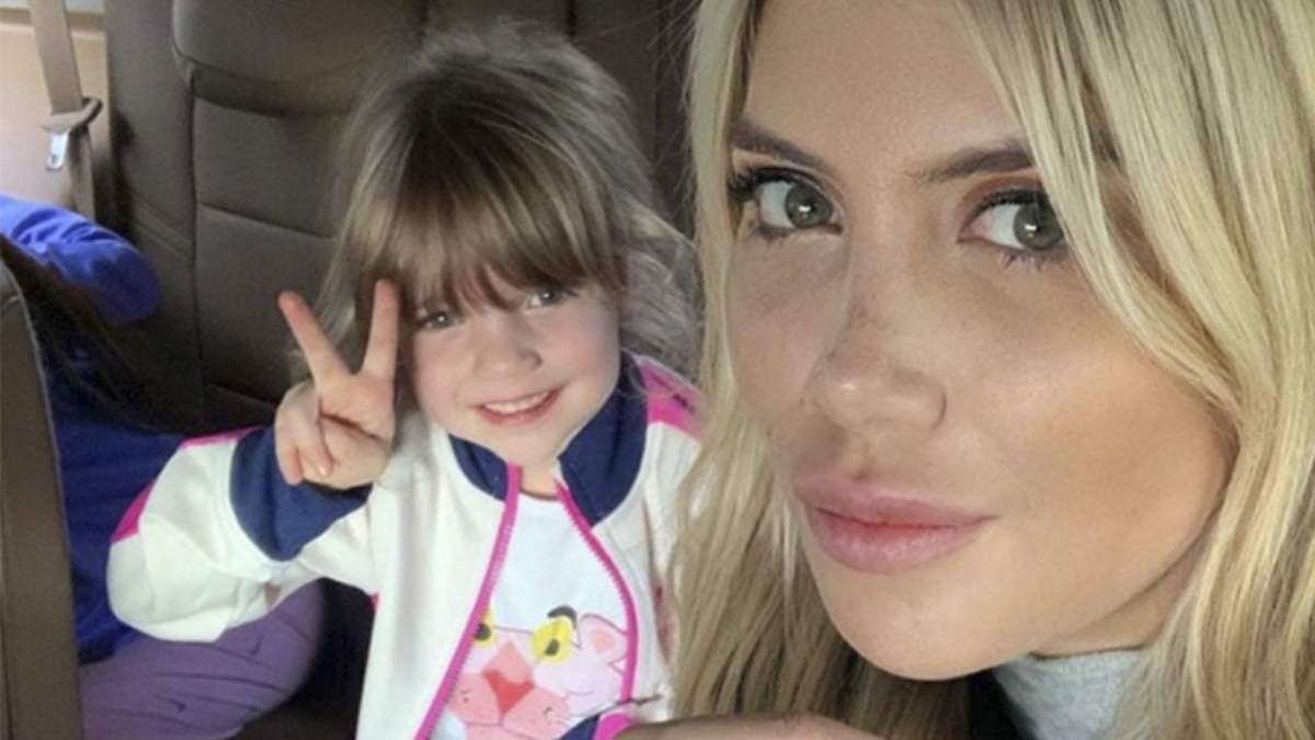Wanda Nara e Isabella Icardi. Fuente: (Instagram)