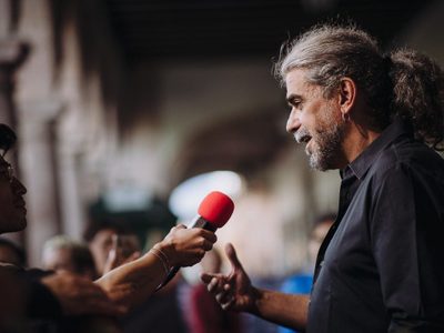 Fernando León presentó documental sobre Joaquín Sabina en el FICM