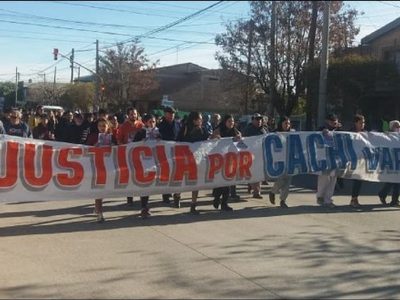 Dos personas detenidas en Centenario por el homicidio de Andrés “Cachi” Varela