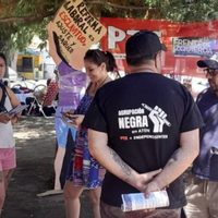 El Frente de Izquierda y los Trabajadores recorrió el sur neuquino y llamó a enfrentar la reforma laboral de Milei