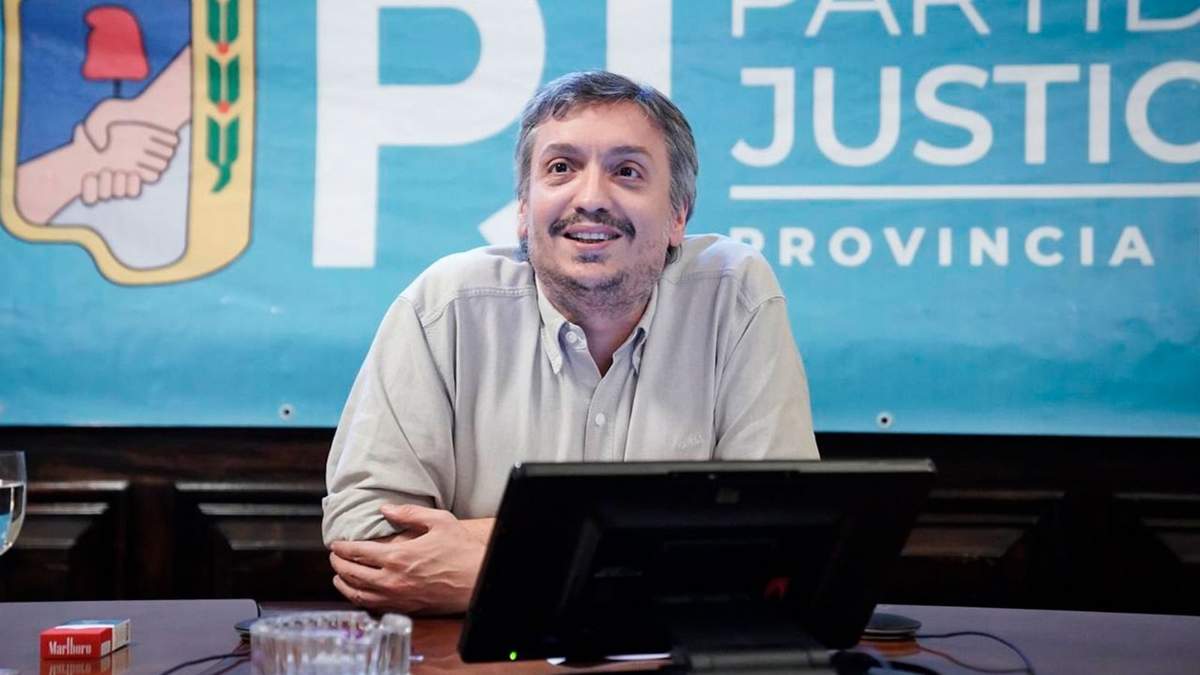 Máximo Kirchner pidió que se vote a su reemplazo. Fuente: (Twitter)