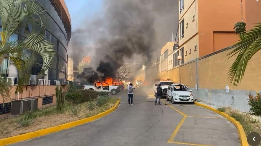 Ataque en el Palacio de Gobierno de Guerrero