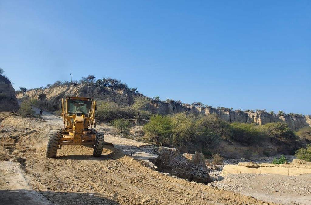 En el Altiplano tamaulipeco, construcción de vado conectará zonas ejidales