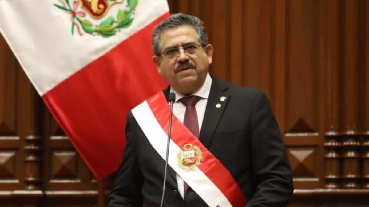 Manuel Merino, nuevo presidente de Perú
