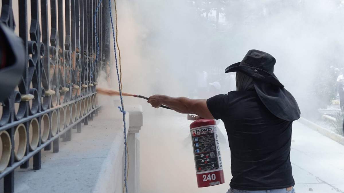 Disturbios en Bucareli