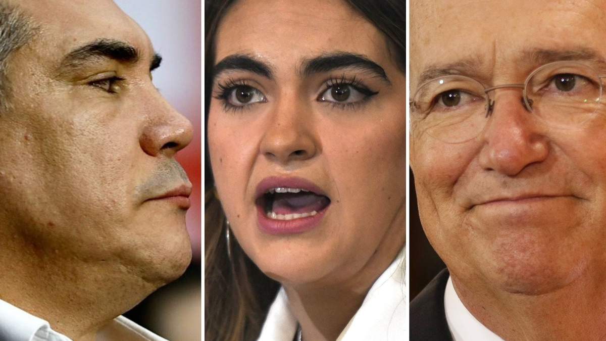 Alito Moreno, Andrea Chávez y Salinas Pliego
