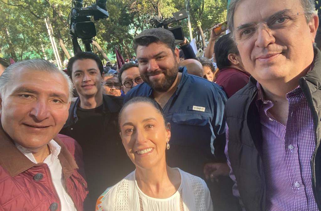 Los funcionarios en apoyo a AMLO