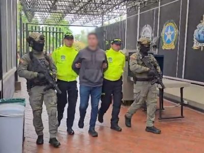 Capturan en Colombia a Jorge Espinoza Peña, “Alex”, operador financiero del Cártel de Sinaloa (Video