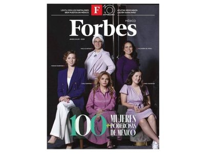 Mariana Rodríguez, en portada de Forbes por ser de las 100 mujeres más poderosas de México