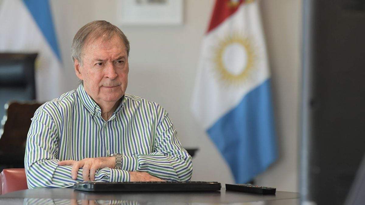 Juan Schiaretti, gobernador de Córdoba. Fuente: (Twitter)