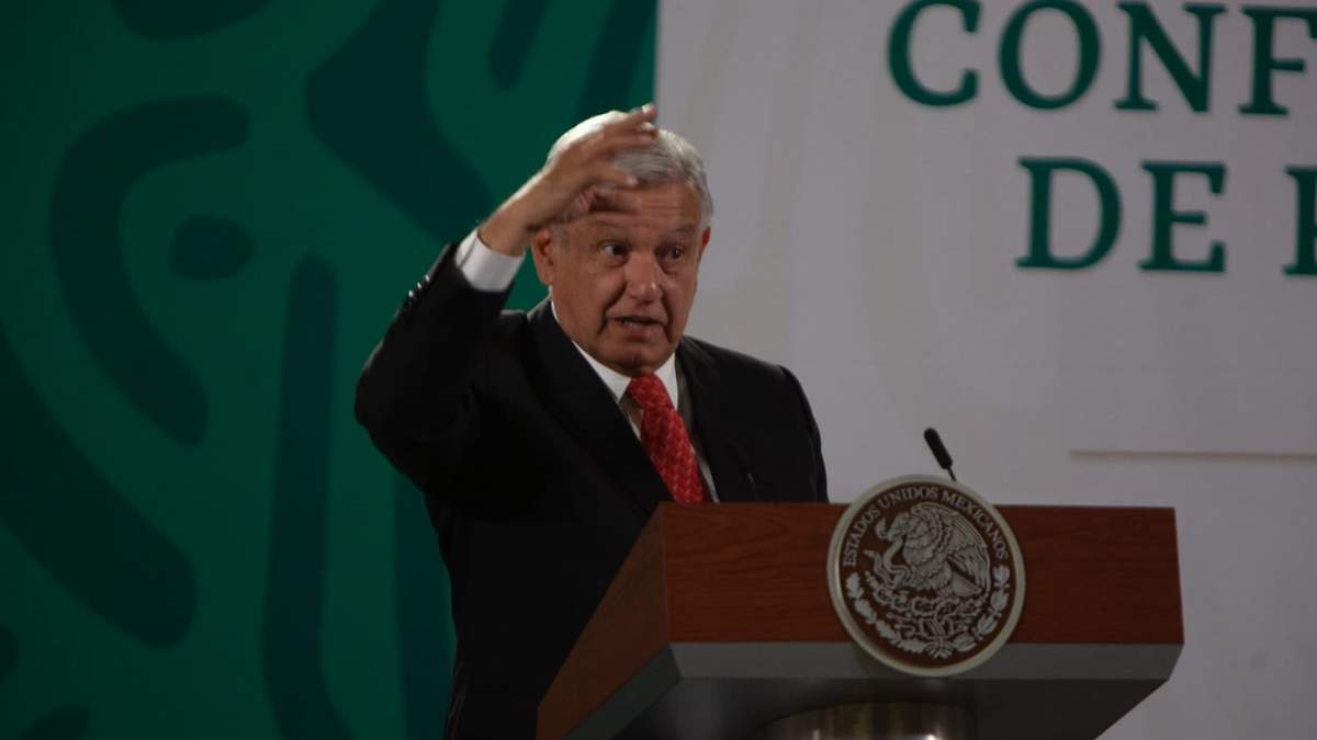 El presidente López Obrador