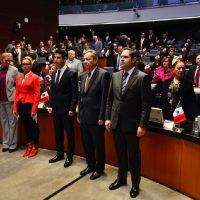 Enrique Murat, hermano del gobernador de Oaxaca, asume la curul de Manuel Velasco en el Senado