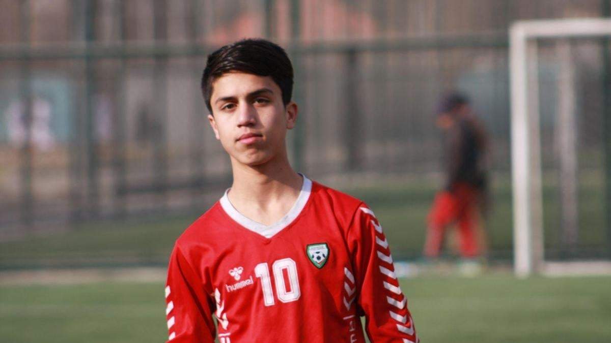 Zaki Anwari, jugador de futbol de la categoría Sub 20