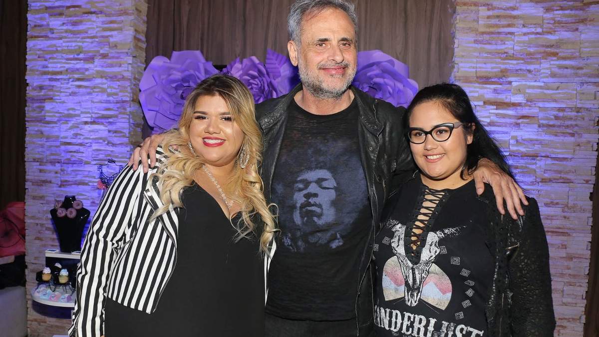 Rocío, Morena y Jorge Rial. Fuente: (Twitter)