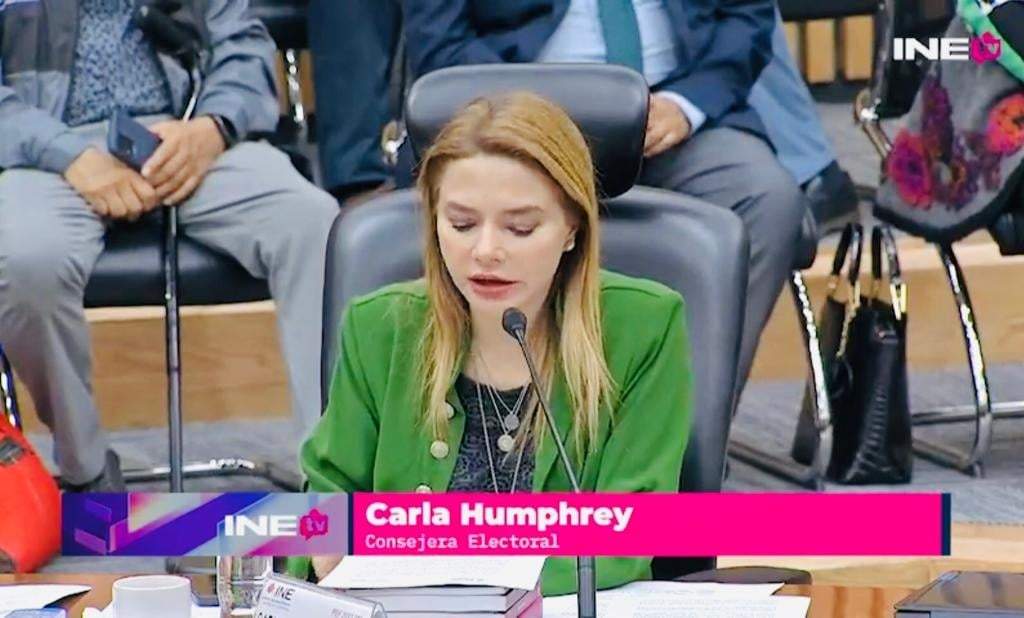 Carla Humphrey, consejera electoral