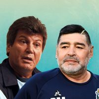 Un encuentro emotivo e inolvidable: el día que Carlín Calvo y Diego Maradona consolidaron su amistad