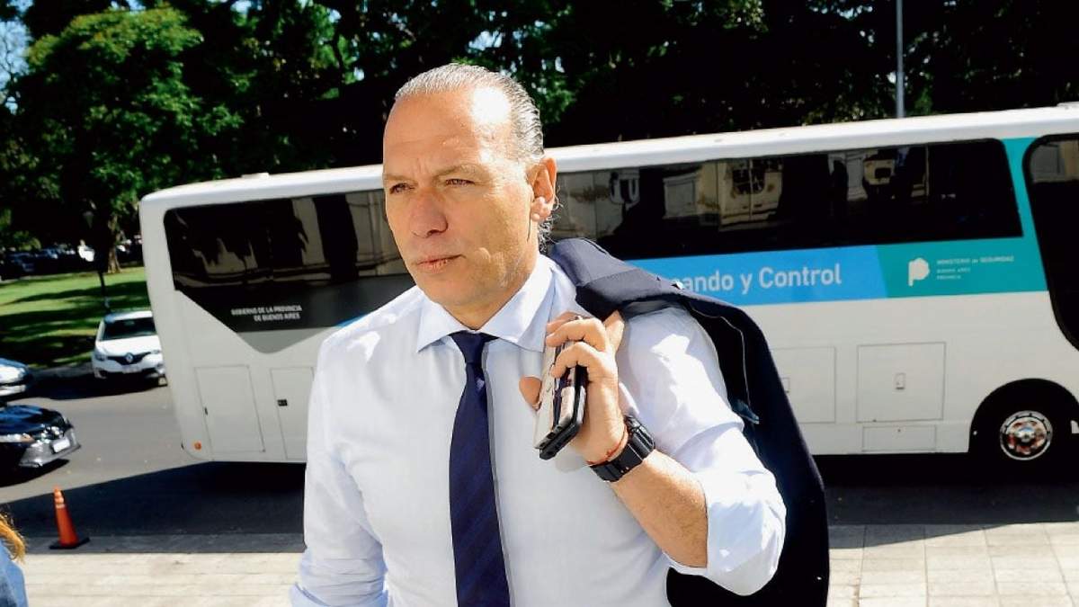 Ministro de Seguridad de la provincia de Buenos Aires, Sergio Berni. Fuente: (Twitter)