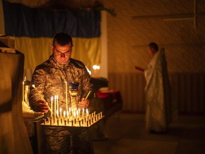 Ucrania celebra su tercera Pascua en guerra bajo el fuego de drones rusos