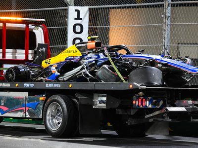 No será nada barato: los millones que deberá gastar Williams por el accidente de Franco Colapinto