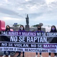 La Minerva se tiñe otra vez de rojo por violencia feminicida