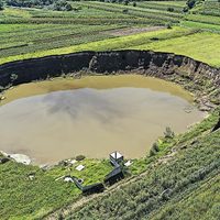 El socavón de Santa María Zacatepec, un desastre ambiental