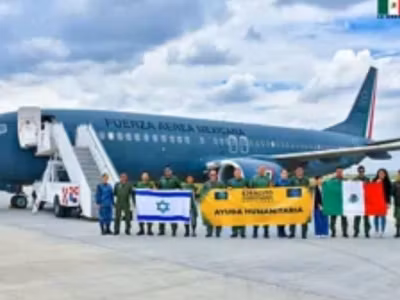 Rescatan a 284 mexicanos varados en Israel