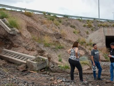 El EPAS apura los trabajos para reparar el acueducto en la ruta 7